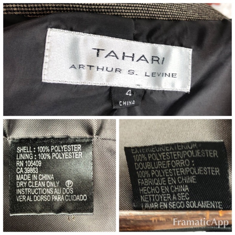 Tahari Arthur S. Levine Blazer | 4 - Picture 7 of 8